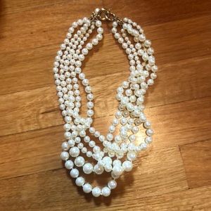 Jcrew multi-layer pearl necklace